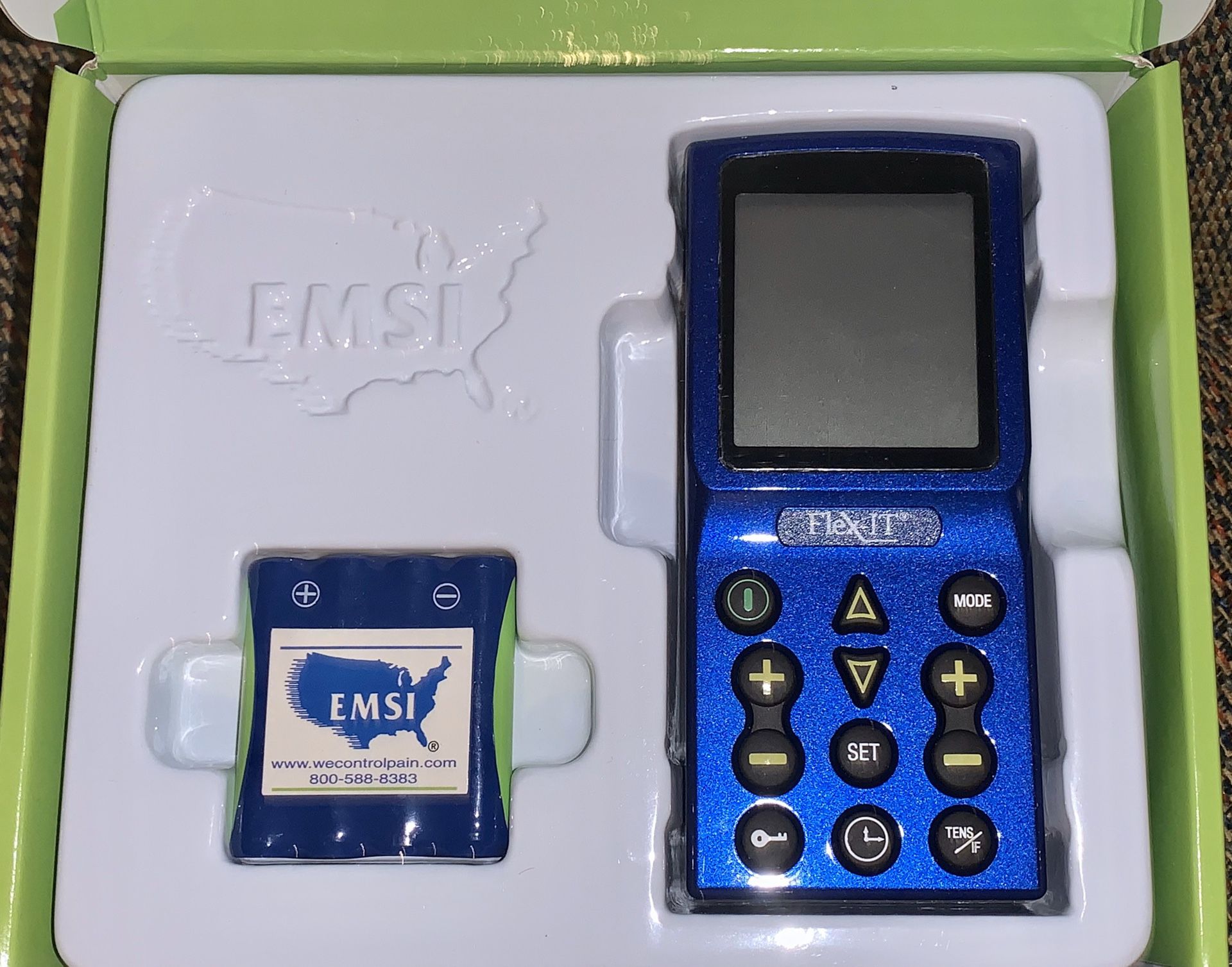 EMSI Flex-IT Muscle Stimulator Tens Unit *BRAND NEW*