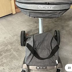 Stroller Stokky Xplory & Nuna carseat