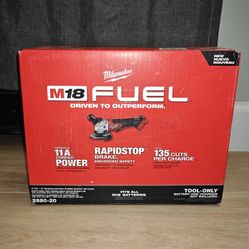 Milwaukee M18 FUEL 18V Lithium-Ion Brushless Cordless 4-1/2 in./5 in. Grinder w/Paddle Switch (Tool-Only)