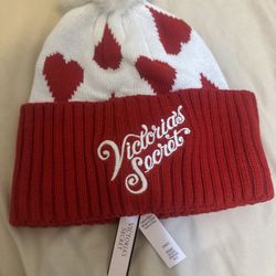 Victoria Secret Heart Beanie  