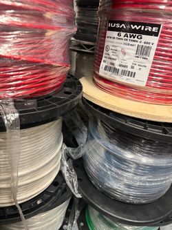 500 ft. 6 Gauge Stranded Copper THHN Wire #6
