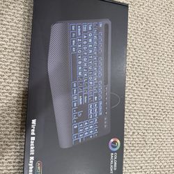 Wired Backlit Keyboard (Model: KMW213).