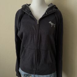 Pink sequins hooded jacket