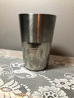 Stainless Steel Hammered Tumbler Cup