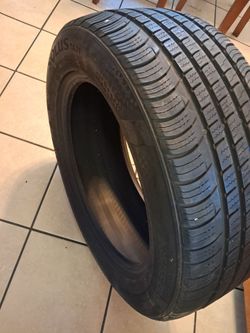 You pick up$20   KUMHO1235/55. ZR17,103w used tire %80 life left