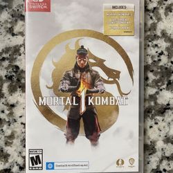 Brand New Sealed Mortal Kombat 1 Premium Edition Nintendo Switch