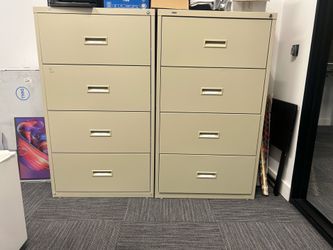 Large Metal file cabinets