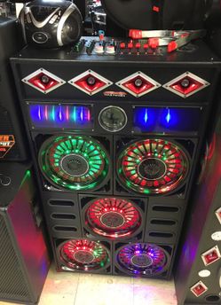 Max power speaker 5 10' speakers