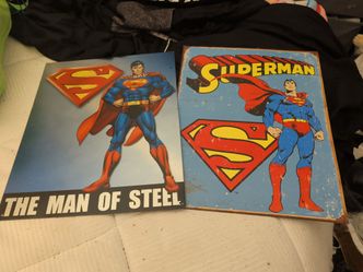 Superman wall frame