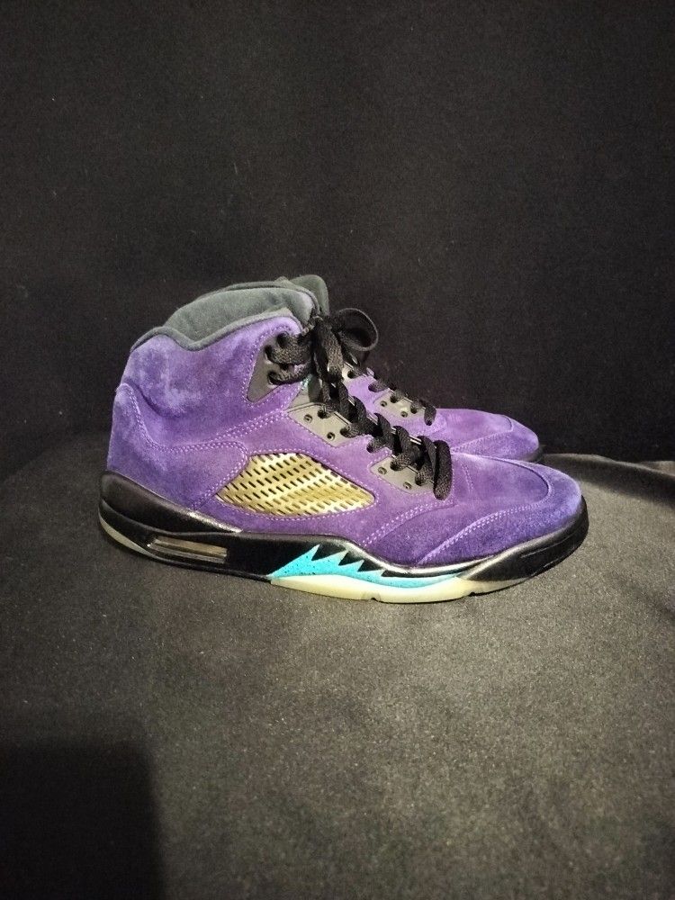 Mens Jordan 5 Retro Alternate Grape (Size 8.5)