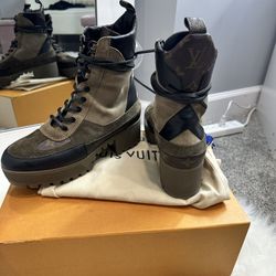 Louis Vuitton Combat Boots
