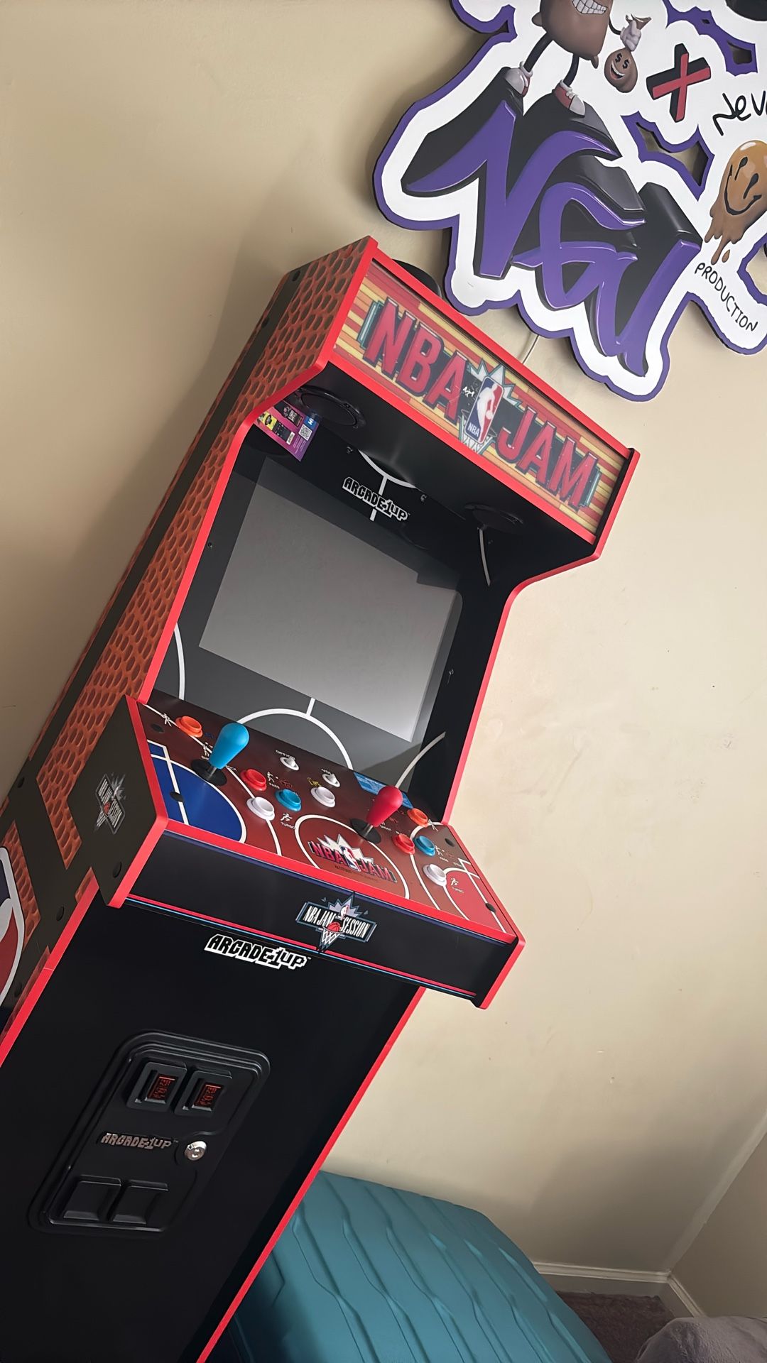 NBA Jam Arcade Machine 