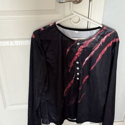 Men’s Long Sleeve Shirt Brand New Size Large 