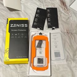 protector and 2 new tempered glasses