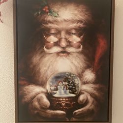 Santa Framed Art