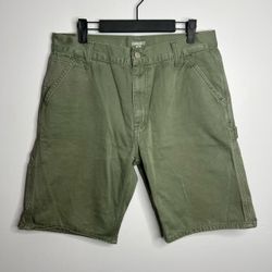 Carhartt WIP Work In Progress Ruck Single Knee Shorts Mens 30 Green