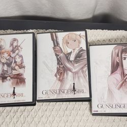 Gunslinger Girl (DVD, 2005) Manga English version of Japanese Manga Set VOL 1-13