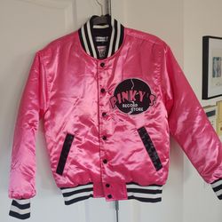 Pinky Records Satin Jacket by Headgear Classics