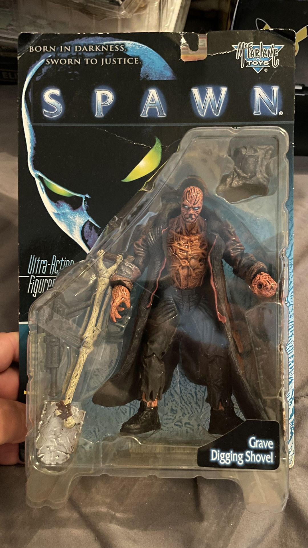 Spawn burnt spawn figure