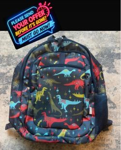 Kids Dinosaur Print Backpack