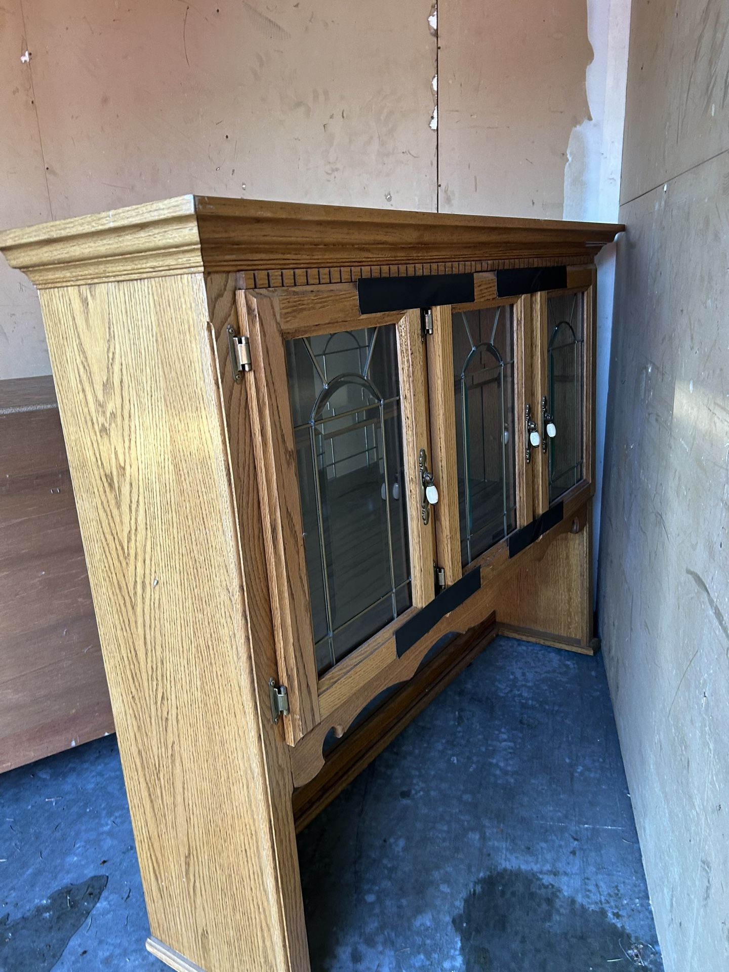 Oak Hutch