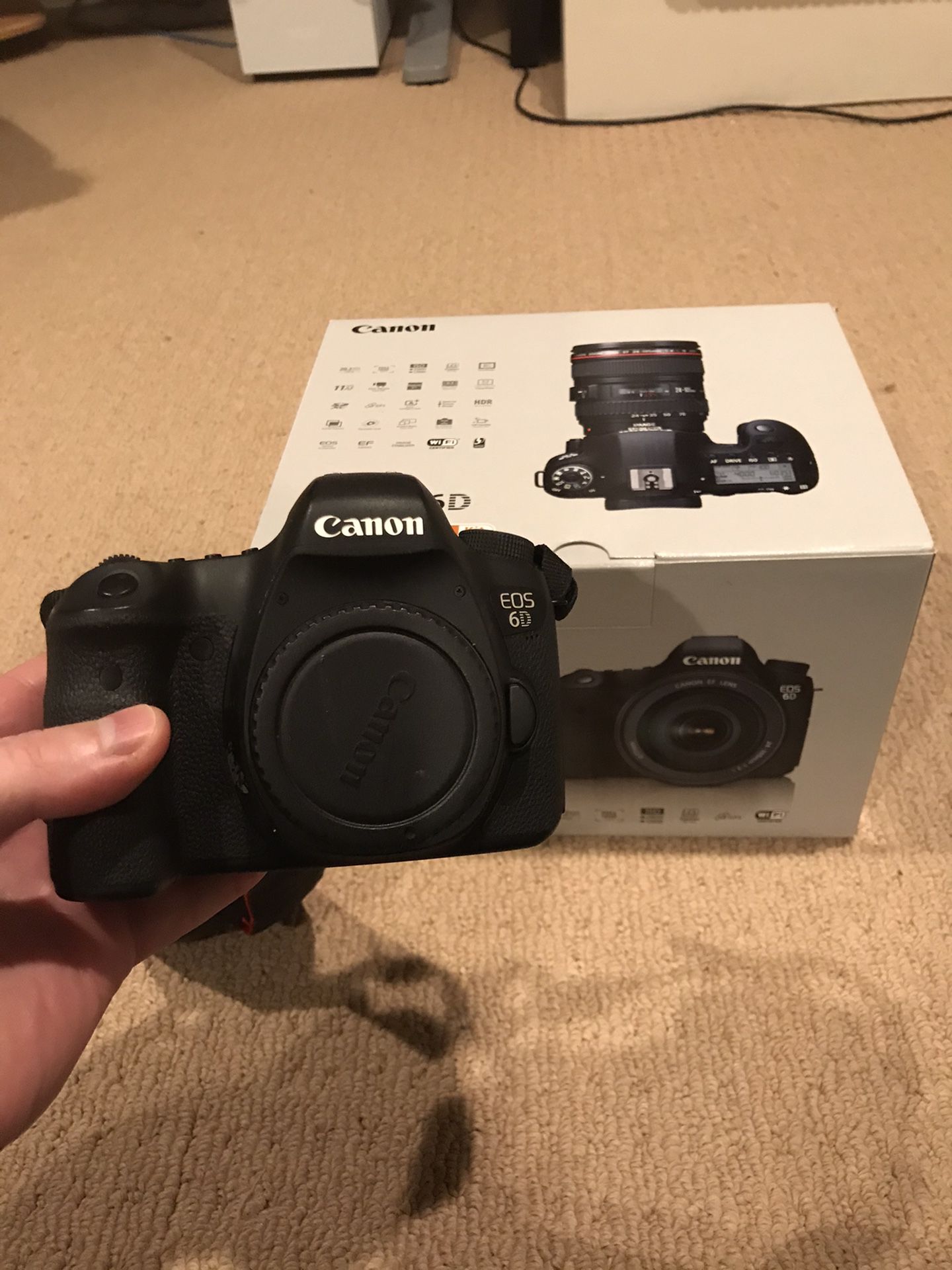 Canon 6D + accessories