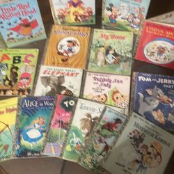 16 little Golden Books