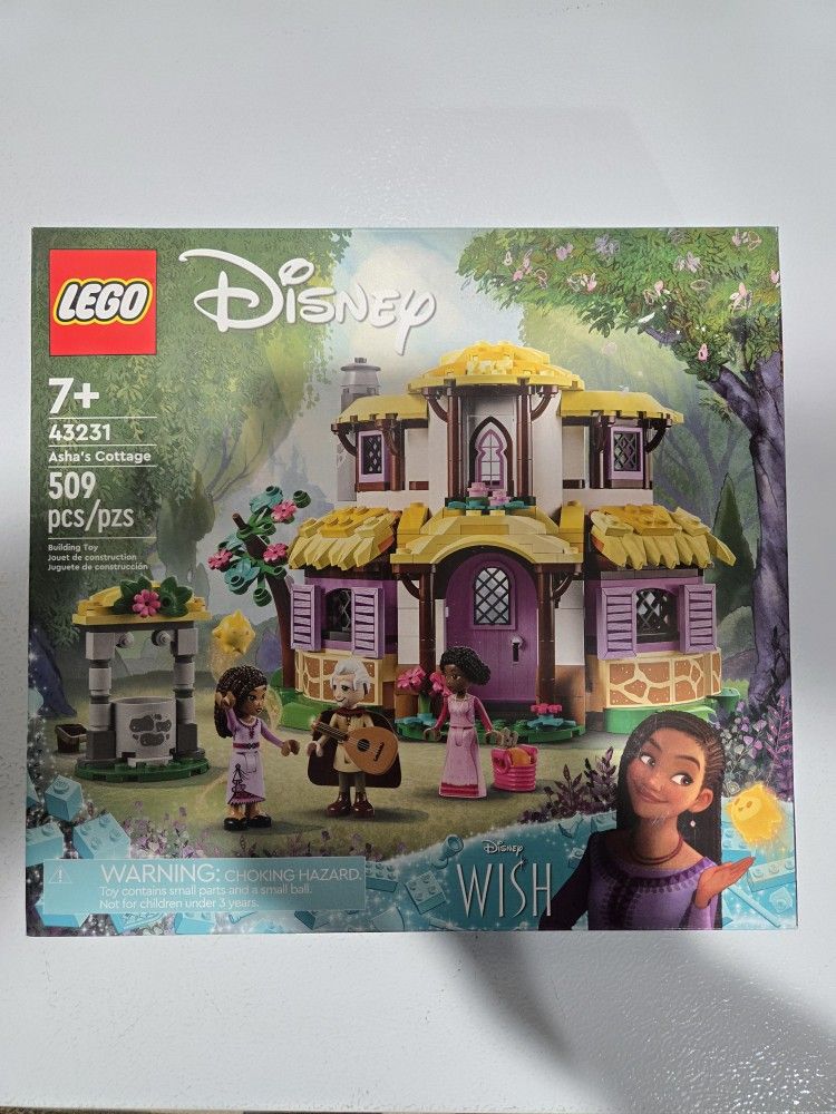 NEW LEGO DISNEY WISH ASHA'S COTTAGE 43231