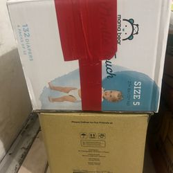 1 1/2 Boxes Of Baby Girls Clothes 