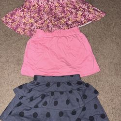 Girls Clothes Bundle 4T 5T Old Navy Minnie Puma Skirts Dresses