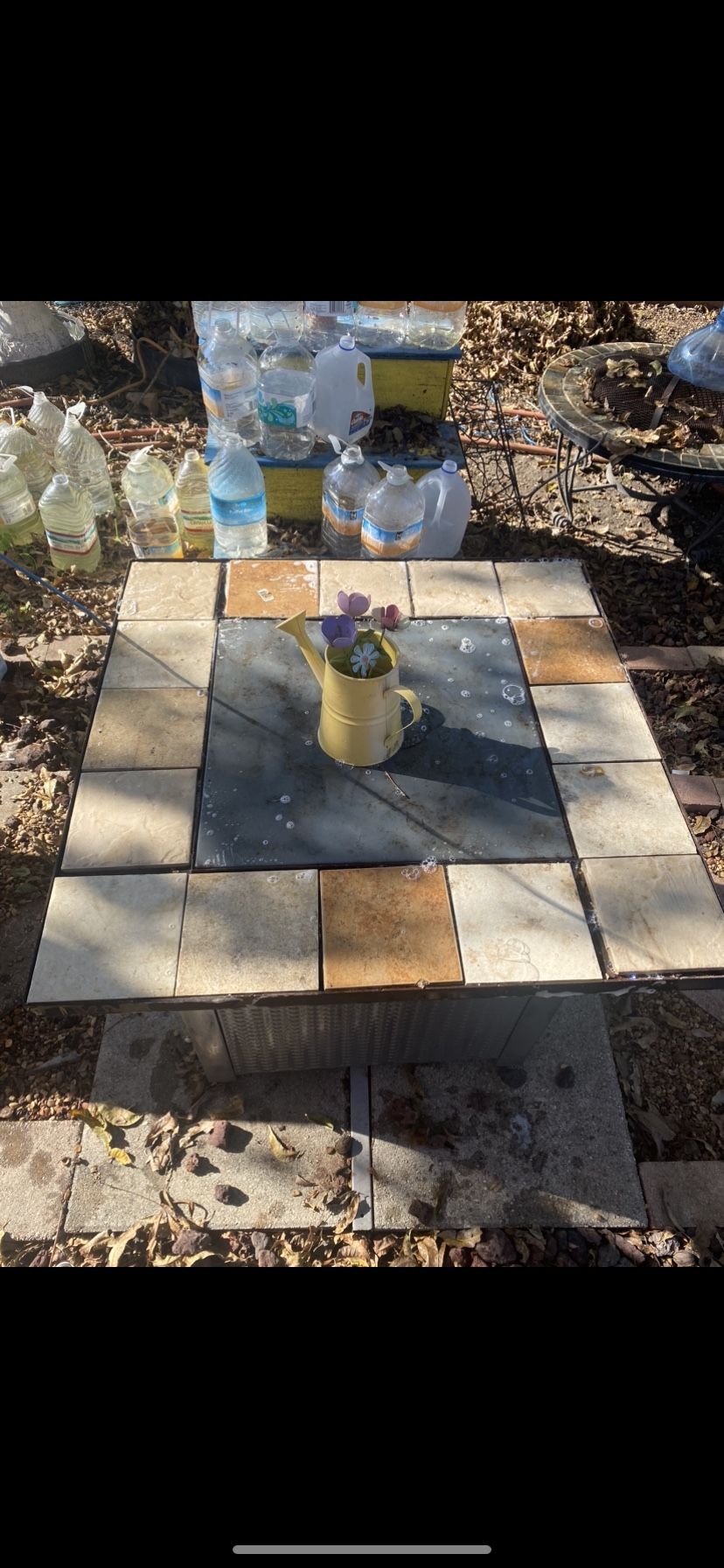 Fire Pit De Gas Muy Buena Condicion