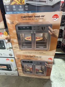 Chefman Toast-Air French-Door Air Fryer + Oven