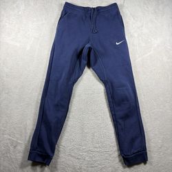 Nike Sportswear Club Fleece Joggers Men’s  SmallBlue Sweatpants Drawstring #1992