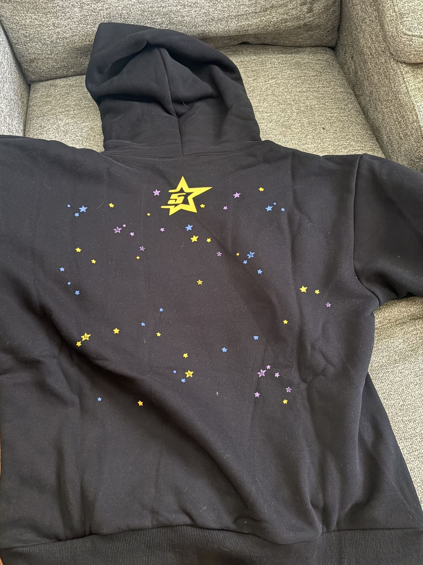 Black Sp5der Hoodie 