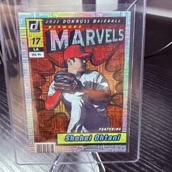 Shohei Ohtani Marvels Card