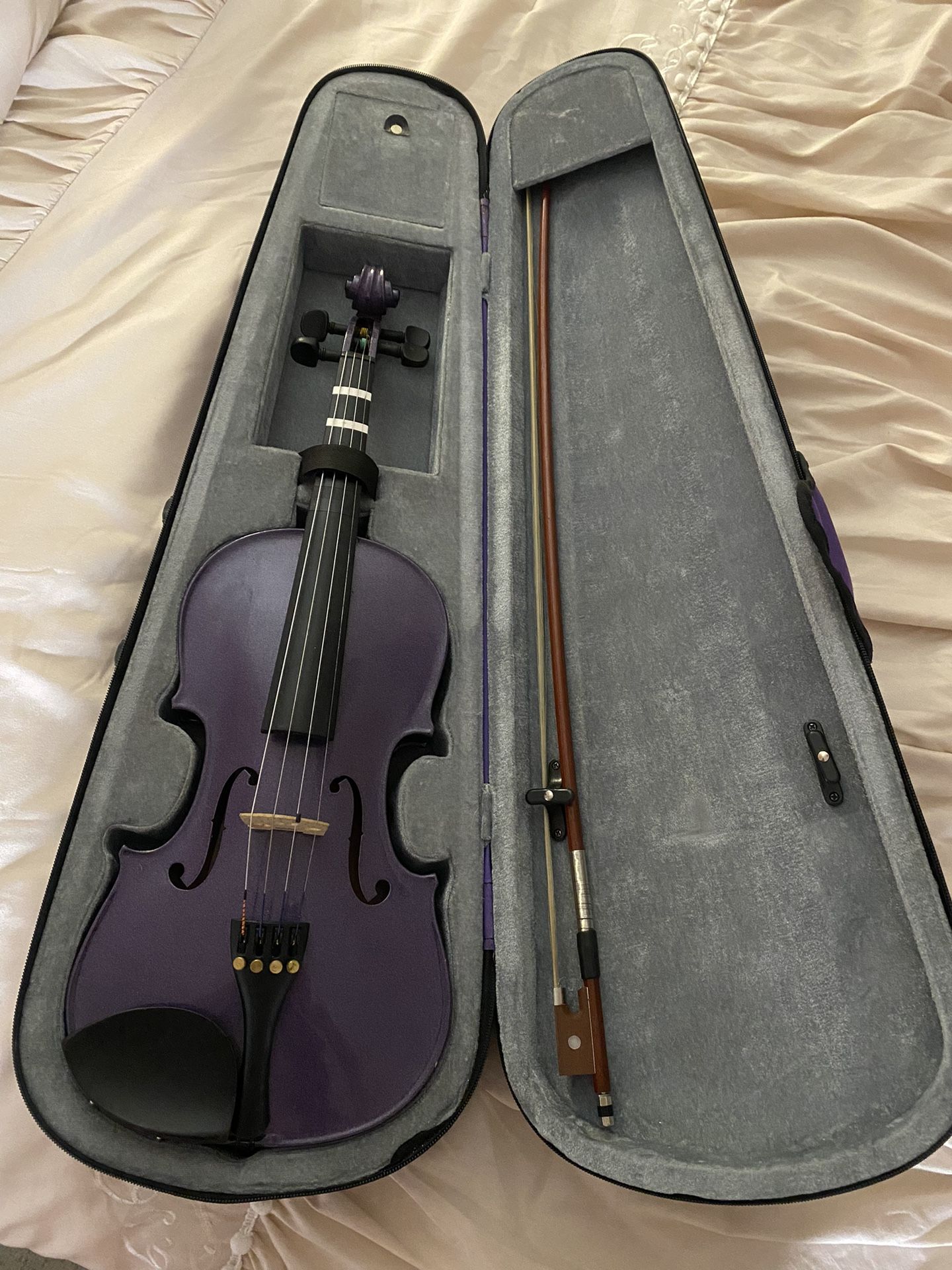 Sparkling Purple Violin