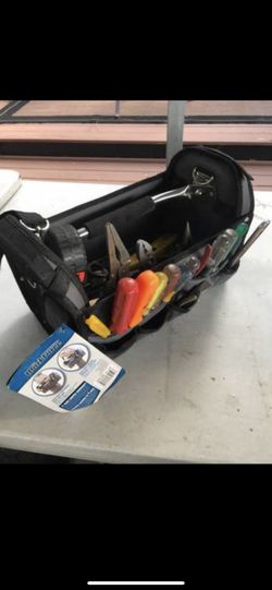 Brand new tool box full of used tools