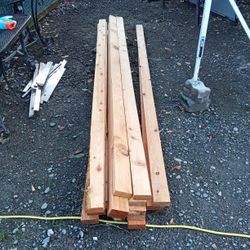 2x4x10 Ft Cedar Boards