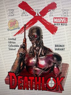 Earth X Deathlok Limited Edition Bronze Variant Statue