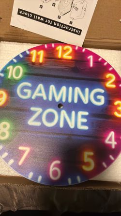 Gaming zone clock