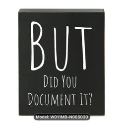 Human Resources Humor - Wooden Sign