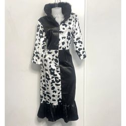 Cruella Deville 101 Dalmations Halloween Dress Size L
