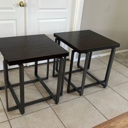 Two Beautiful End Tables 