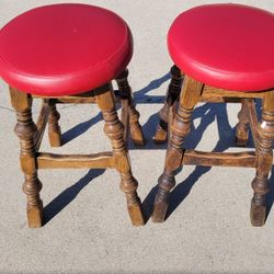 Rustic Pub Bar Stools 