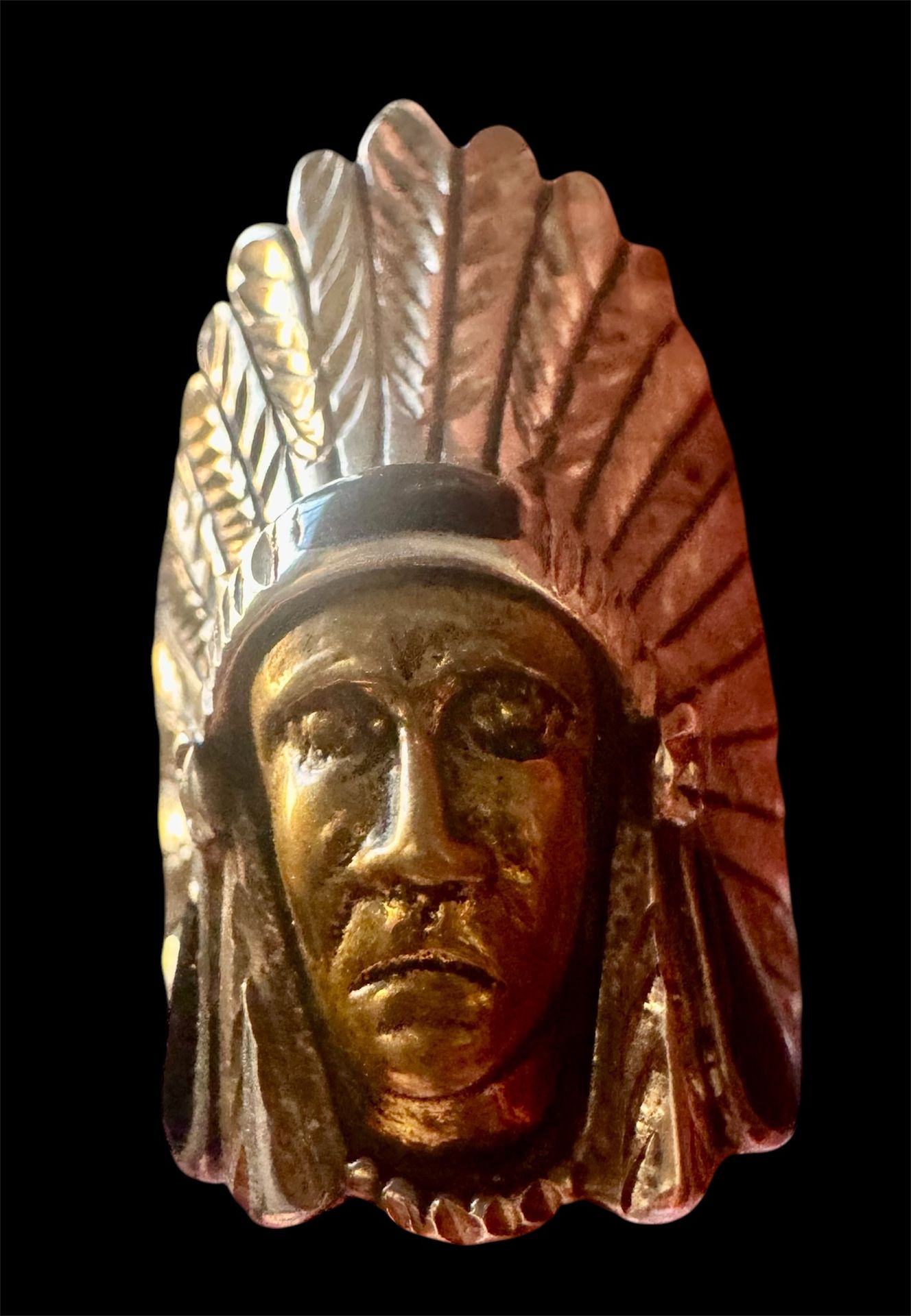 INDIAN CHIEF’S HEAD RING ♥️