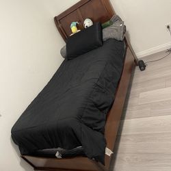 Twin Bed With Dresser