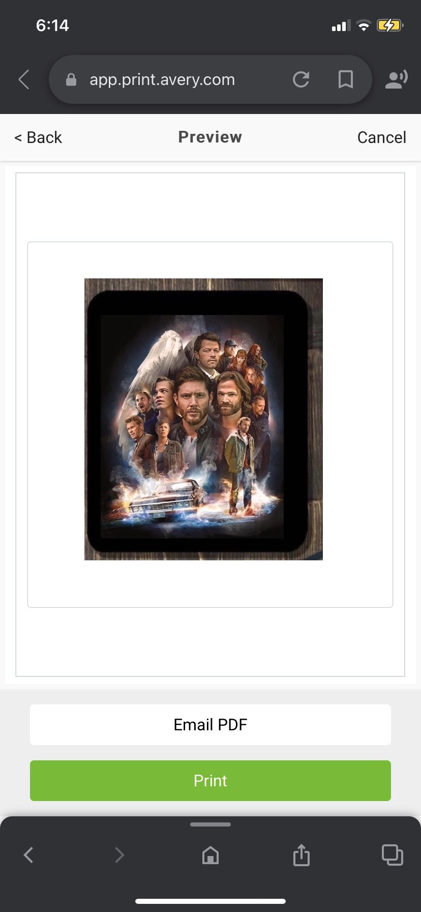 Supernatural Mouse Pad 