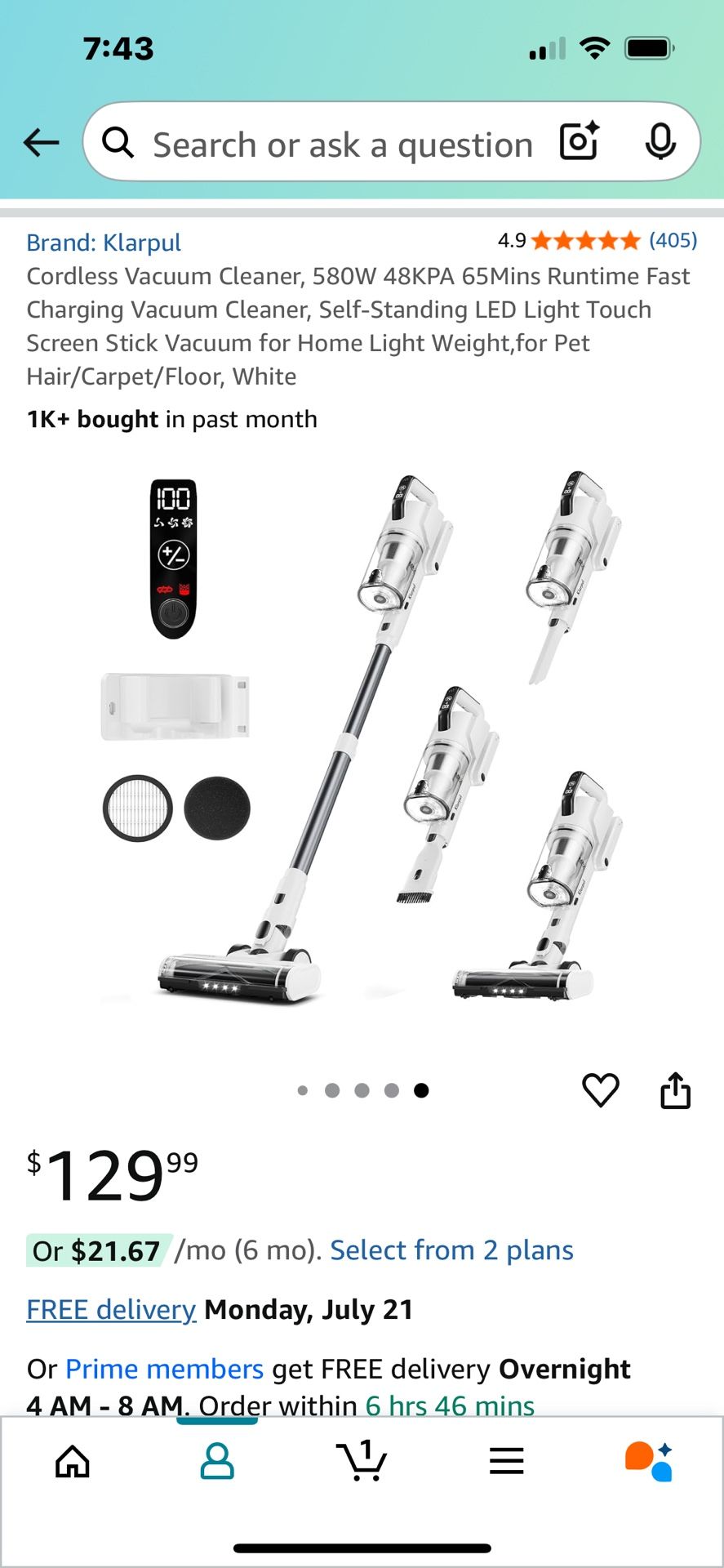 Brand NEW Vacuum