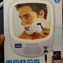 Bluetooth Mirror, Clock Radio