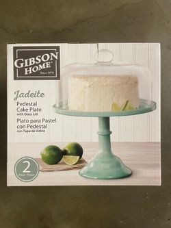Cake stand w/ glass cover